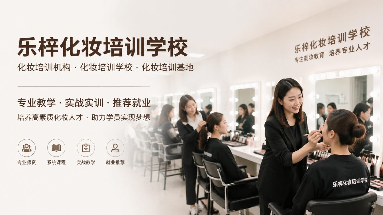 蓬安县学美妆，到乐梓